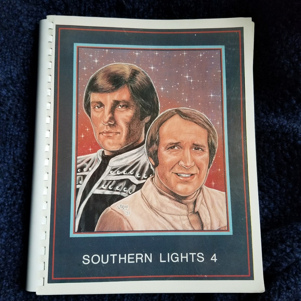 Vintage Fanzine Southern Lights #4 Ashton Press book